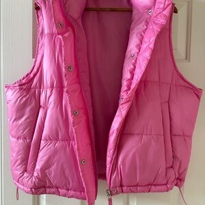 Ozark Trail Bright Pink Puffer Vest